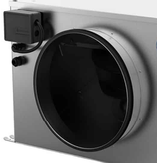 Канальный круглый вентилятор Systemair KVK Slim 125 EC