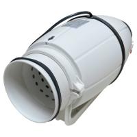 Вентилятор канальный шумоизолированный VOS-125 с пультом (2 скорости)