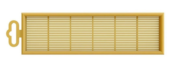 Пластиковая решетка ERA 2307ДП бежевая