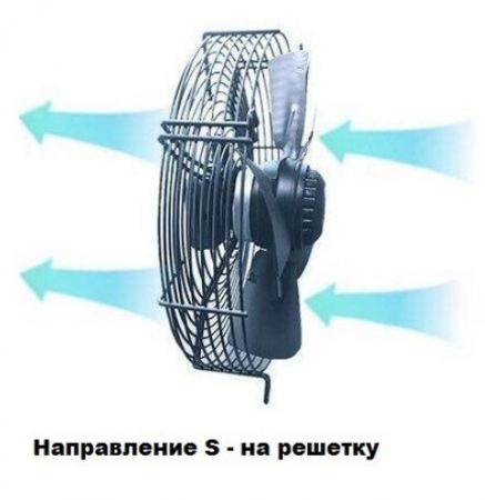 Осевой вентилятор Airone AXG4D-550S-E5L
