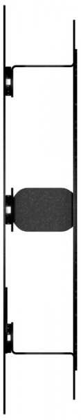 Металлическая решетка ERA RVM D100D140 окраш.сталь Black