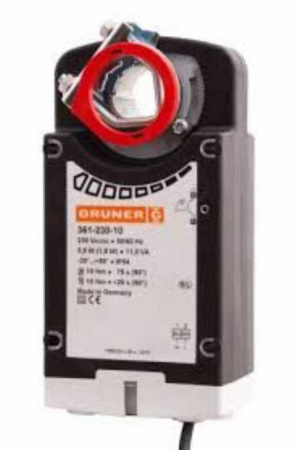 Электропривод с возвратной пружиной Gruner 361-230-10