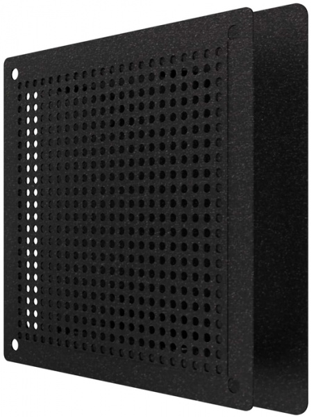 Металлическая решетка ERA RVM D100140х140 окраш.сталь Black