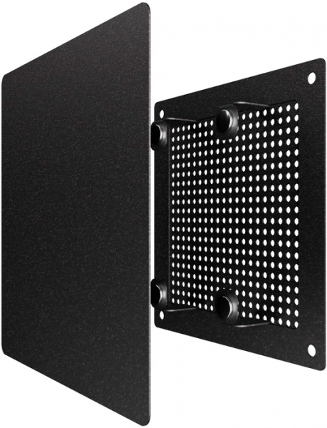 Металлическая решетка ERA RVM D100140х140 окраш.сталь Black