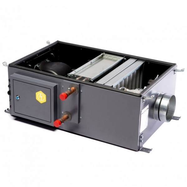 Приточная вентиляционная установка Minibox W-1050-1/24kW/G4 GTC