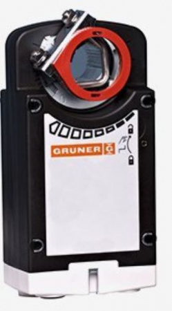 Электропривод с возвратной пружиной Gruner 361-024-10-S2