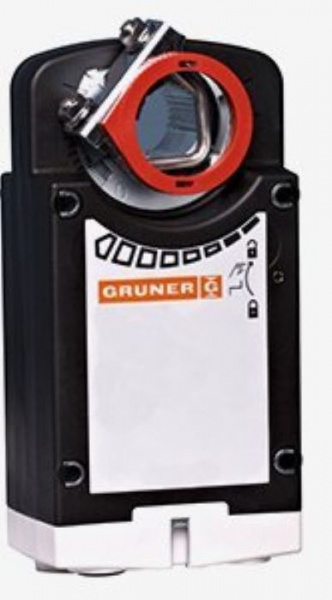 Электропривод с возвратной пружиной Gruner 361-024-10
