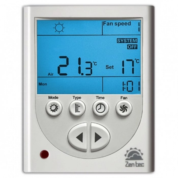 Компактная приточная установка с водяным калорифером Minibox W-1050-1/24kW/G4 Zentec