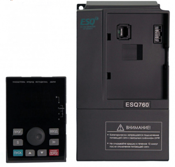 Частотный преобразователь ESQ 760-4T0055G/0075P 5,5/7,5 кВт, 380В