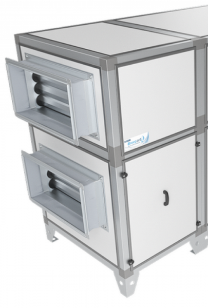 Приточно-вытяжная вентиляционная установка Breezart 4500 Lux RR W ET45-380