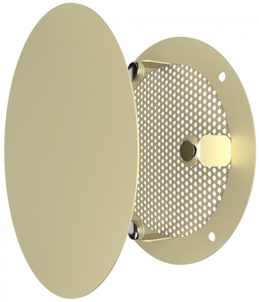Металлическая решетка ERA RVM D100D140 окраш.сталь Beige