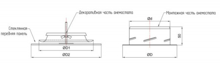 Приточно-вытяжной AIRGLASS 100 круг глянцевый (белый)