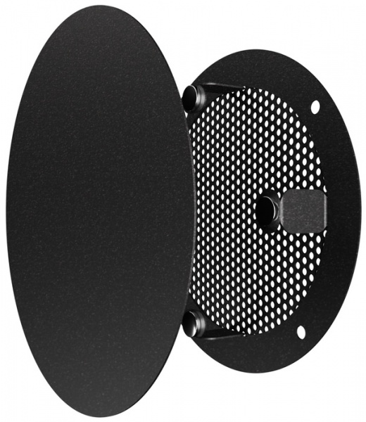 Металлическая решетка ERA RVM D100D140 окраш.сталь Black